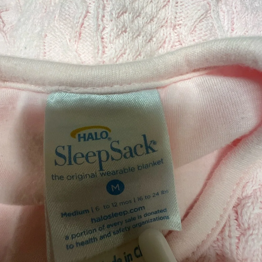 Halo Pink SleepSack Wearable‎ Blanket